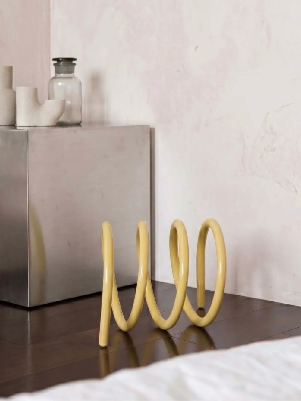 Love Ecru Spiral Book Holder